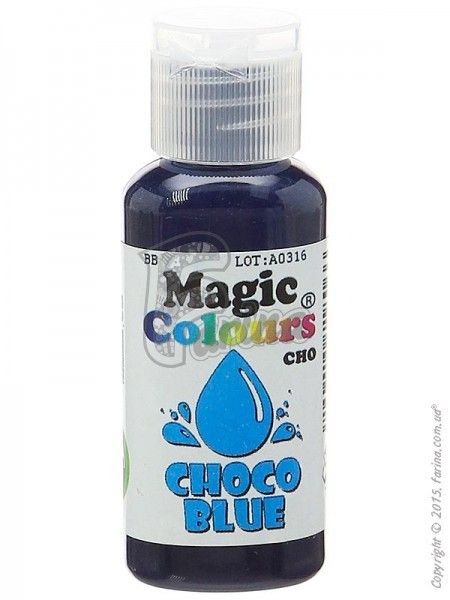 Краситель для шоколада Magic Colours (Мэджик Колорс ) 32 гр- Синий< фото цена